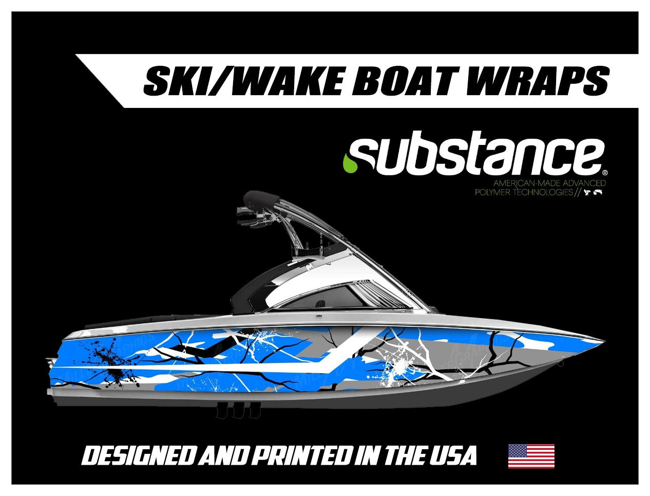 Ski/Wake Boat Wraps