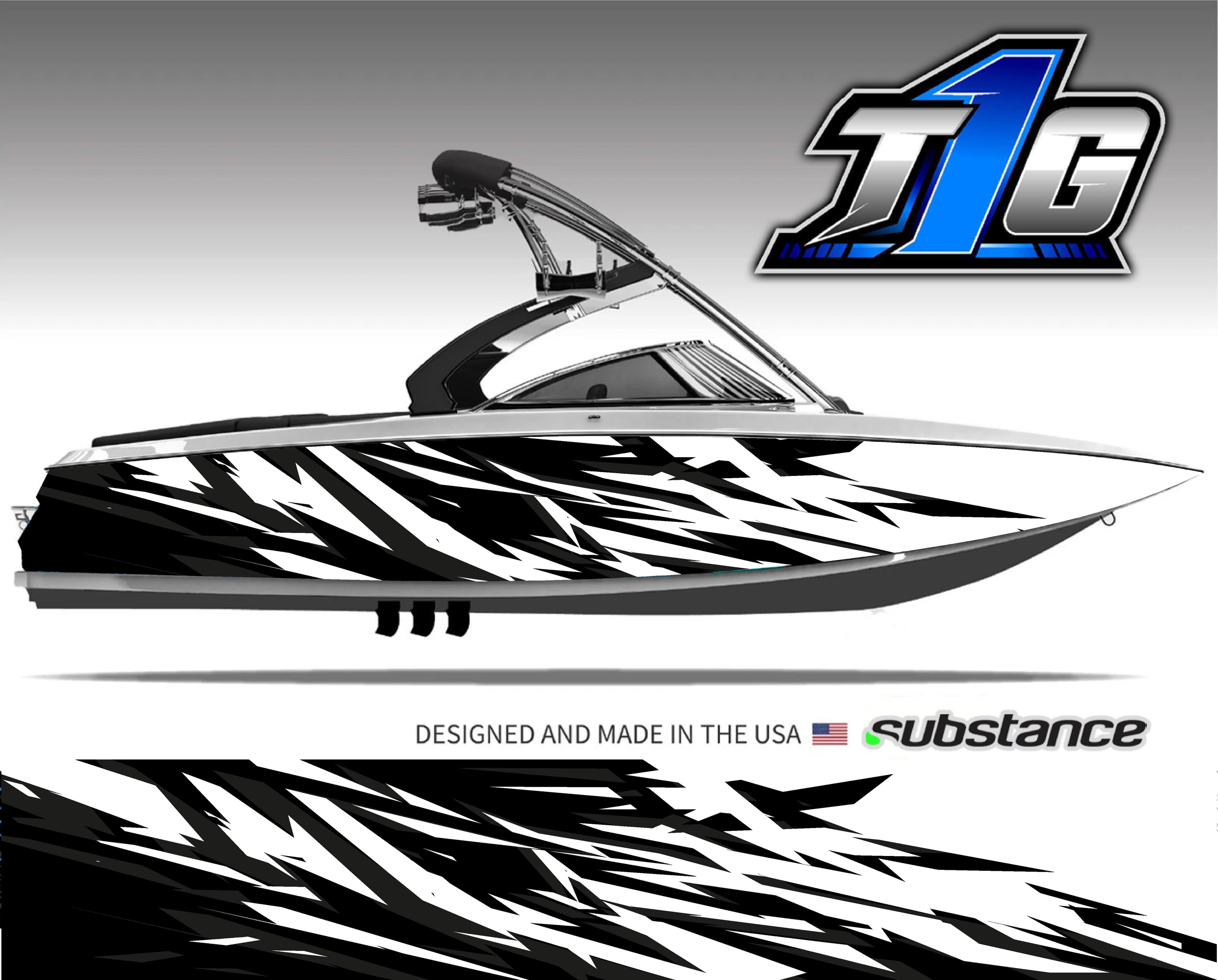 Ski/Wake Boat Wraps