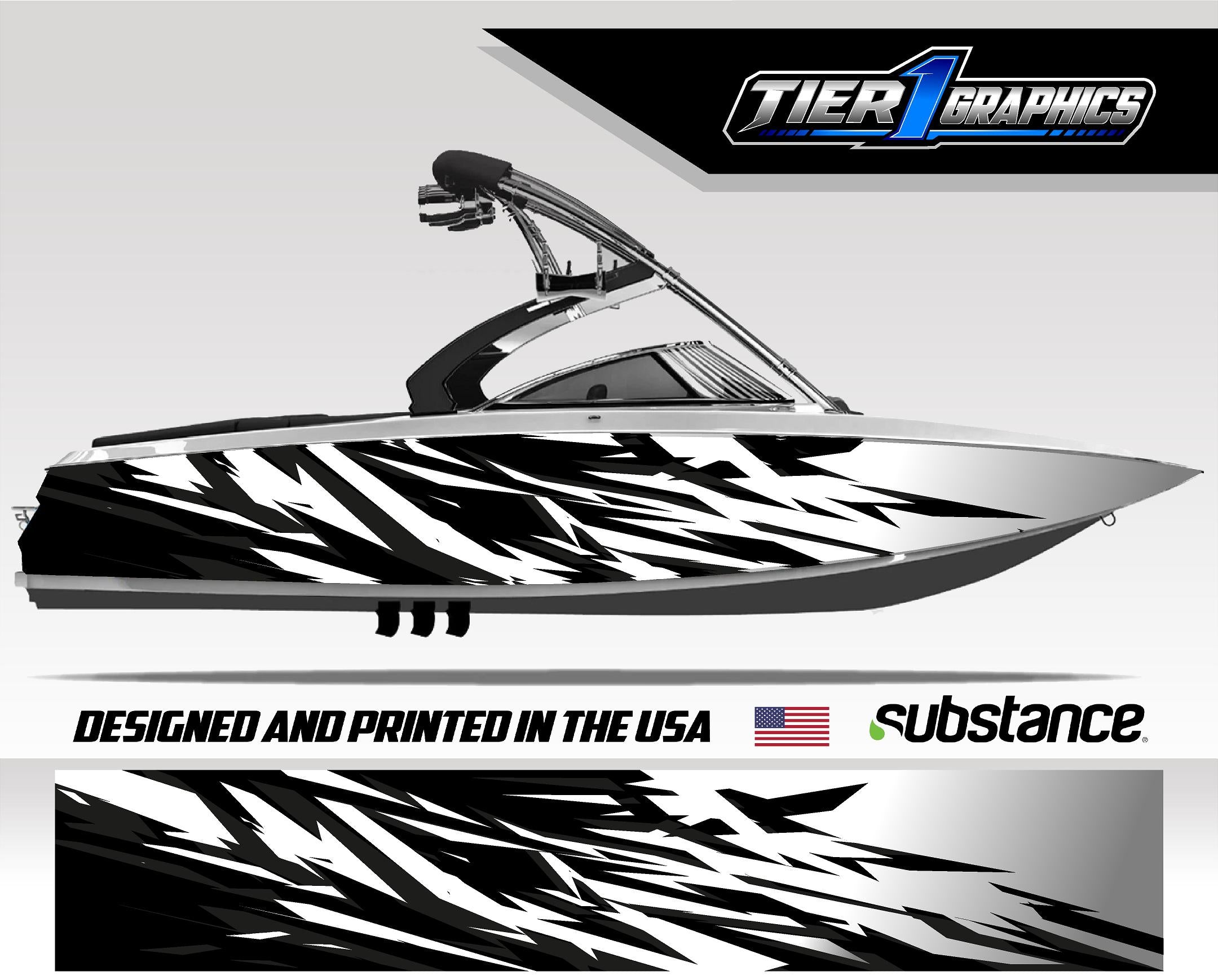 Ski/Wake Boat Wrap - Ripper