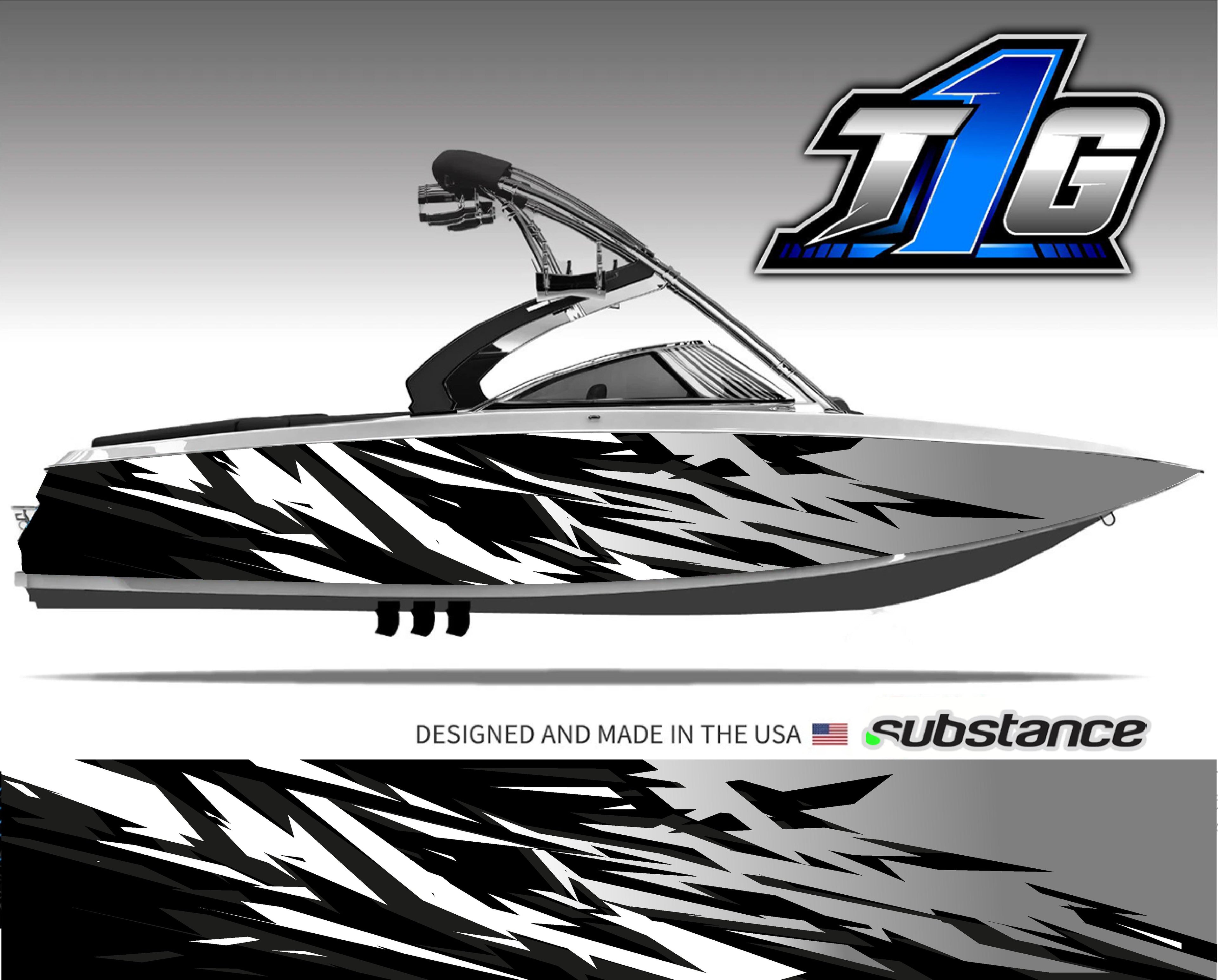 Ski/Wake Boat Wraps