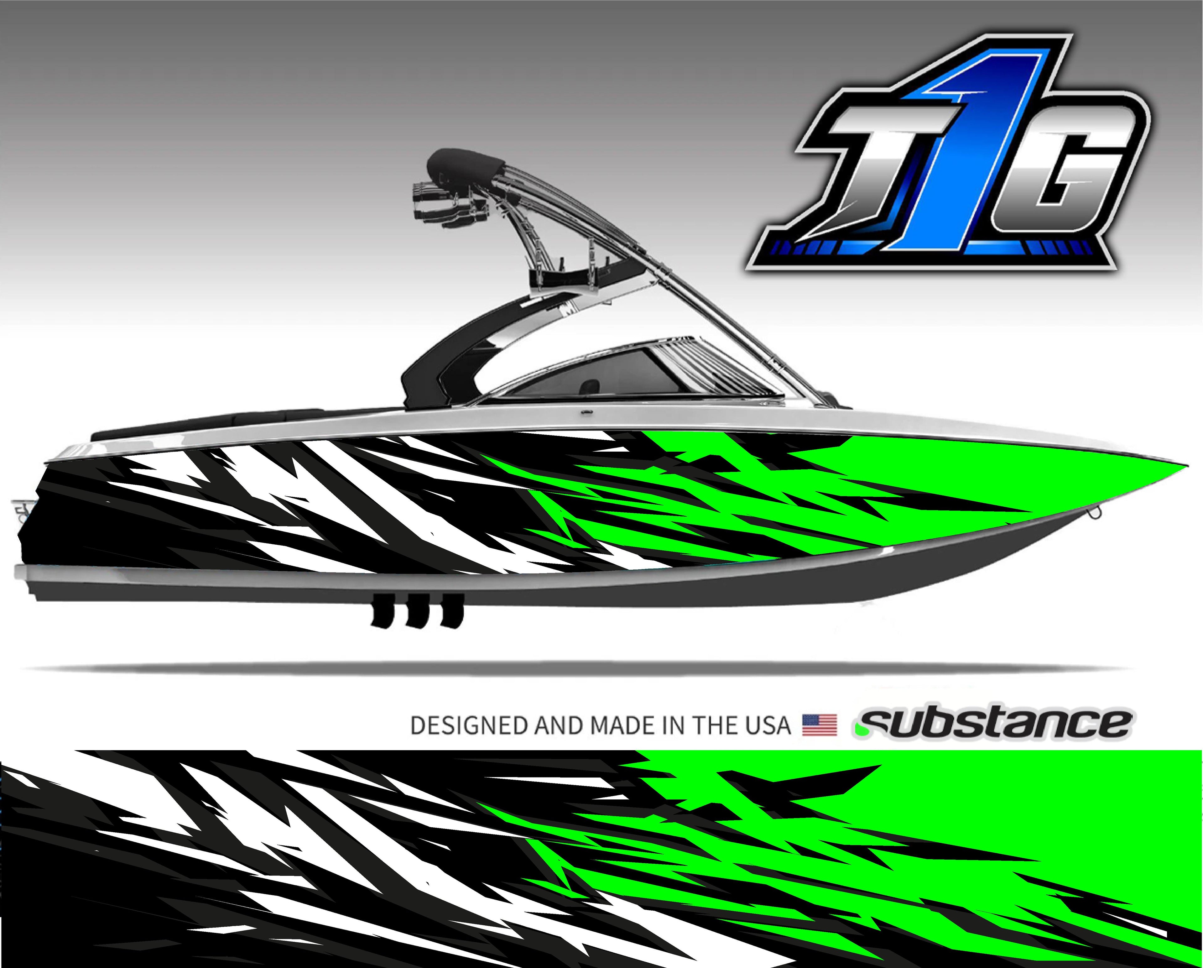 Ski/Wake Boat Wraps