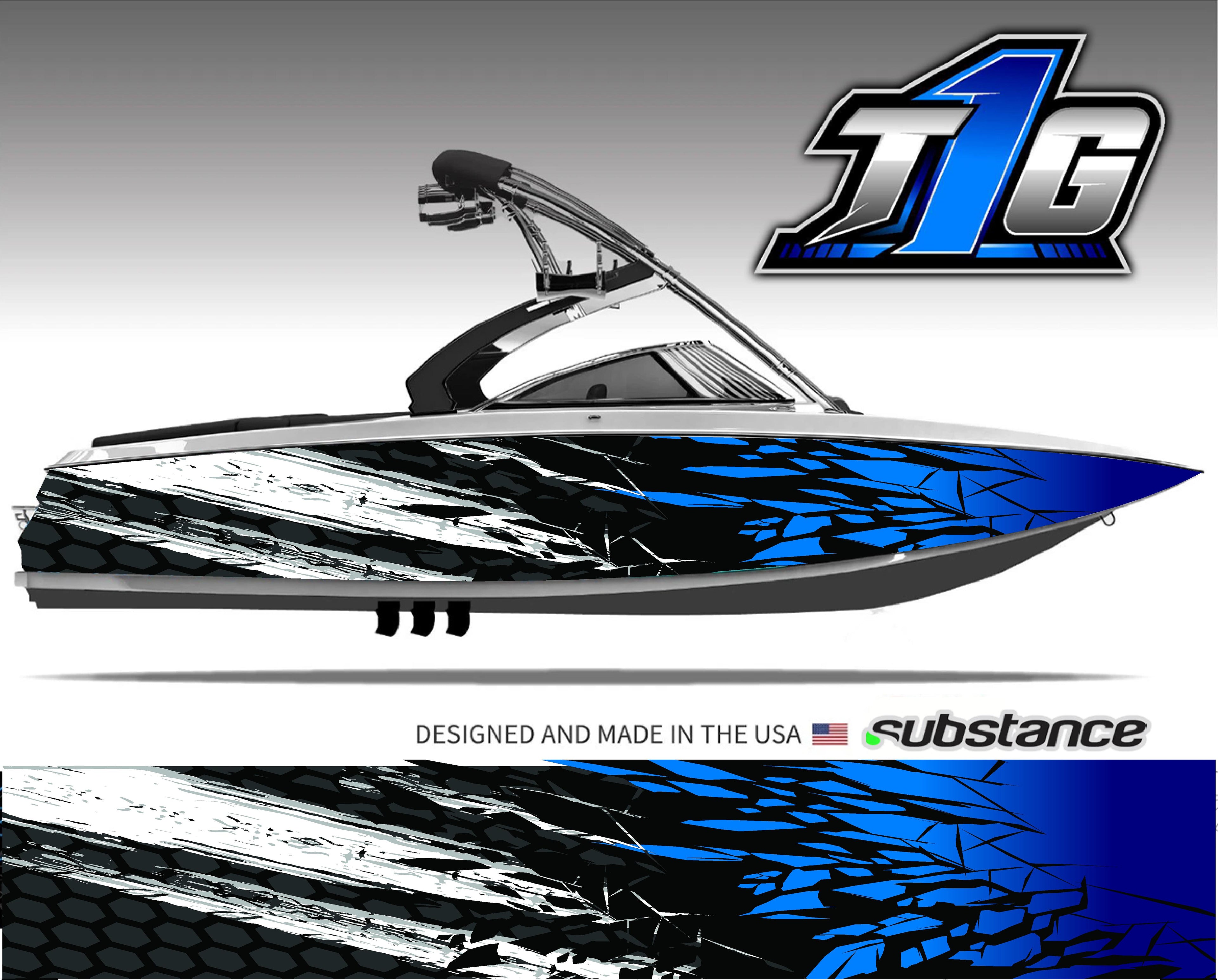 Ski/Wake Boat Wraps