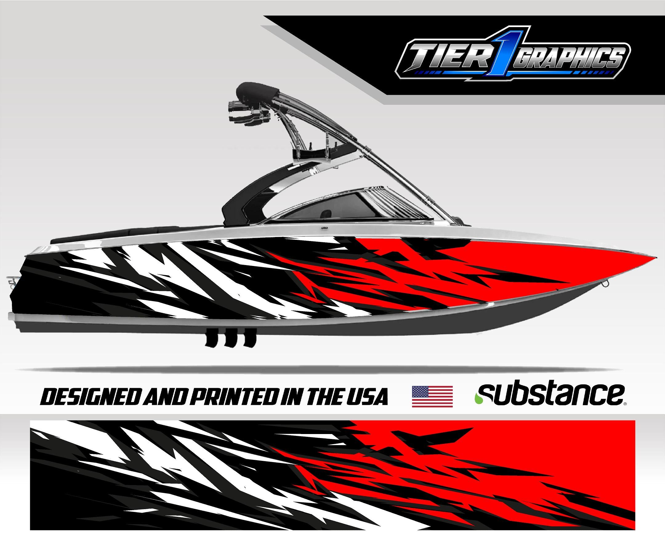 Ski/Wake Boat Wrap - Ripper
