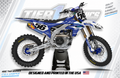 Clipper B graphics kit on a Yamaha YZ250F