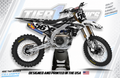 Clipper A graphics kit on a Yamaha YZ250F