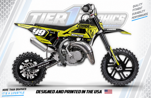Yellow Bee graphics kit on a Cobra CX50 SR