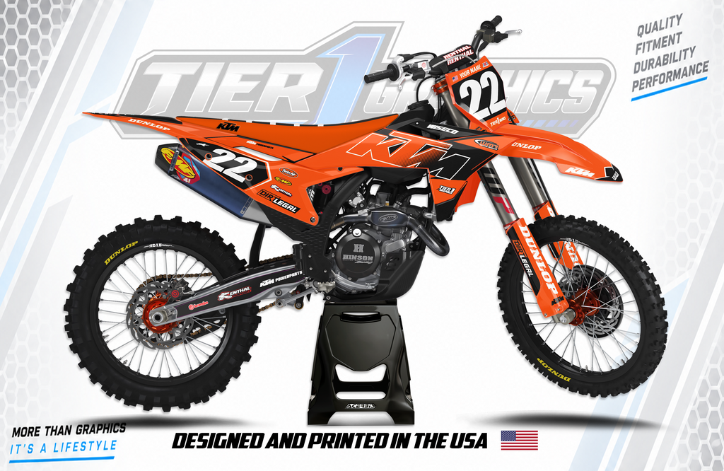 KTM SX / SX-F Inferno Graphics Kit