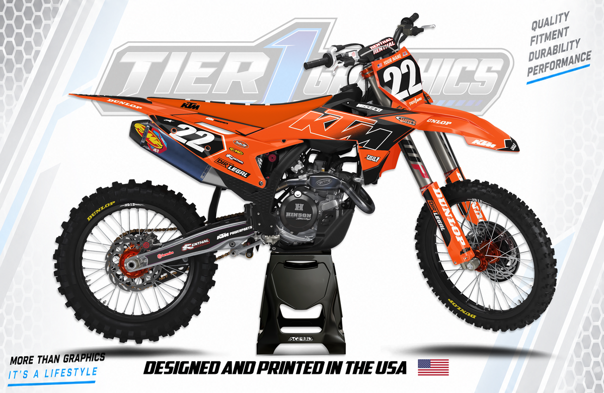 KTM SX / SX-F Inferno Graphics Kit